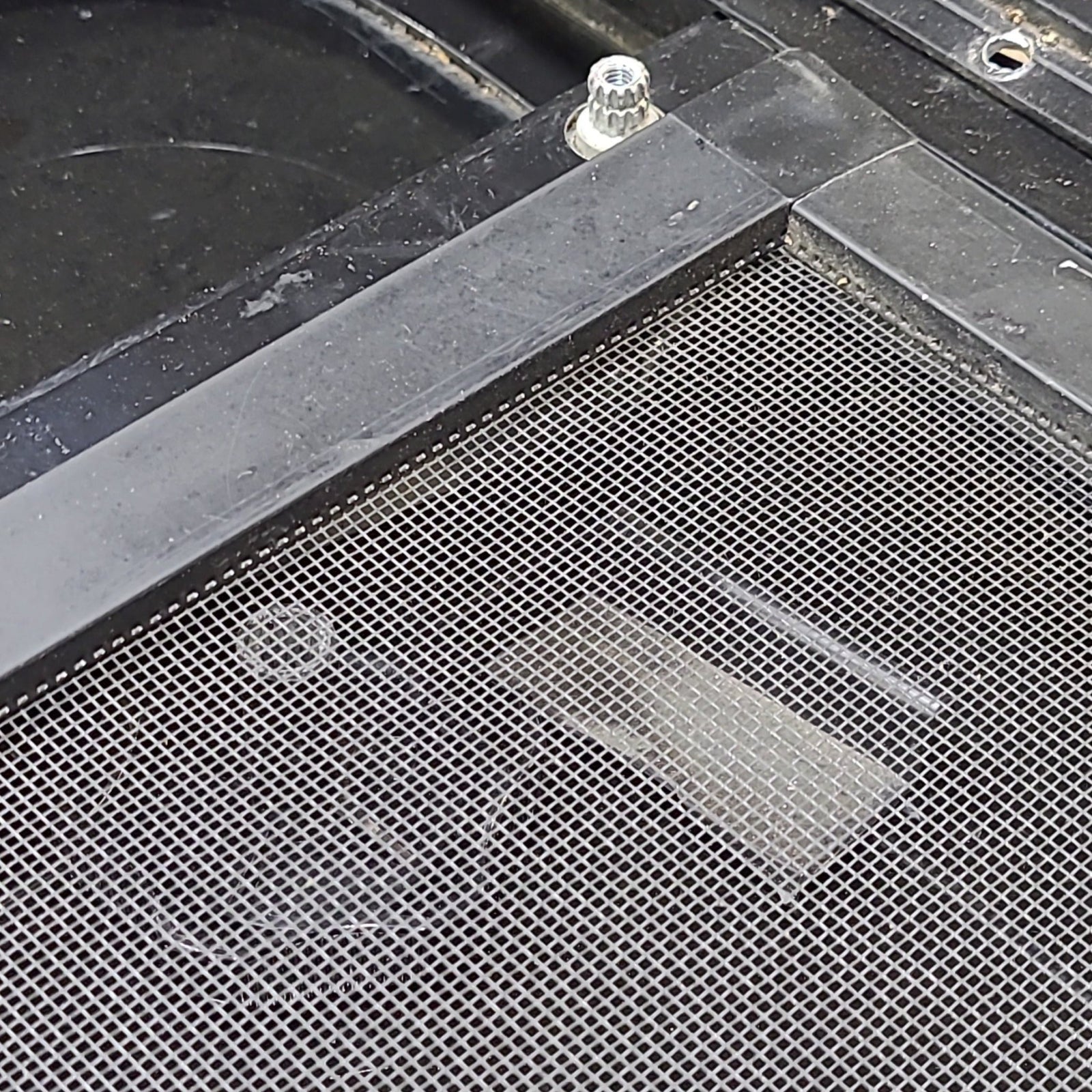 Used Black Radius Emergency Opening Window : 47 1/4