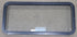 Used Black Radius Emergency Opening Window : 48 1/2" W x 21 3/4" H x 1 3/4" D - Young Farts RV Parts