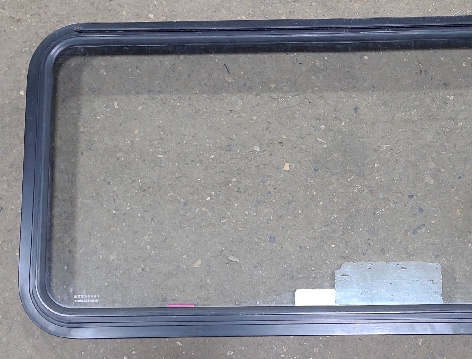 Used Black Radius Emergency Opening Window : 48 1/2