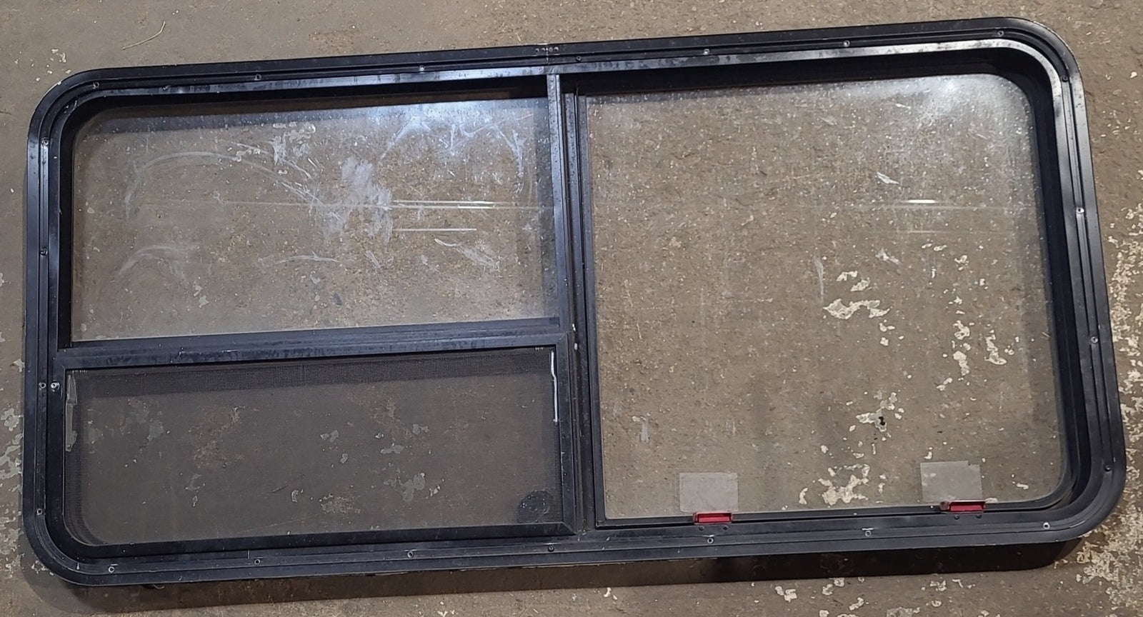 Used Black Radius Emergency Opening Window : 53 1/2