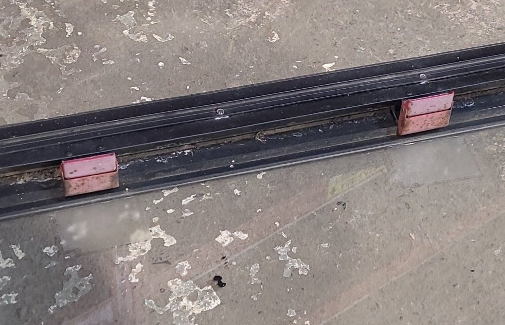 Used Black Radius Emergency Opening Window : 53 1/2