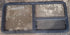 Used Black Radius Emergency Opening Window : 53 1/2" W x 25 1/2" H x 1 7/8" D - Young Farts RV Parts