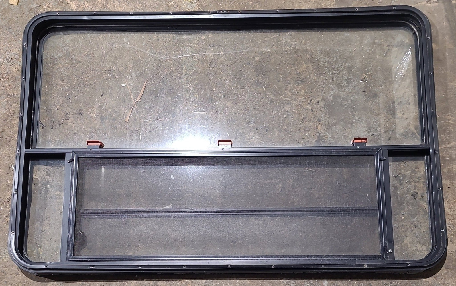 Used Black Radius Emergency Opening Window : 53 1/2