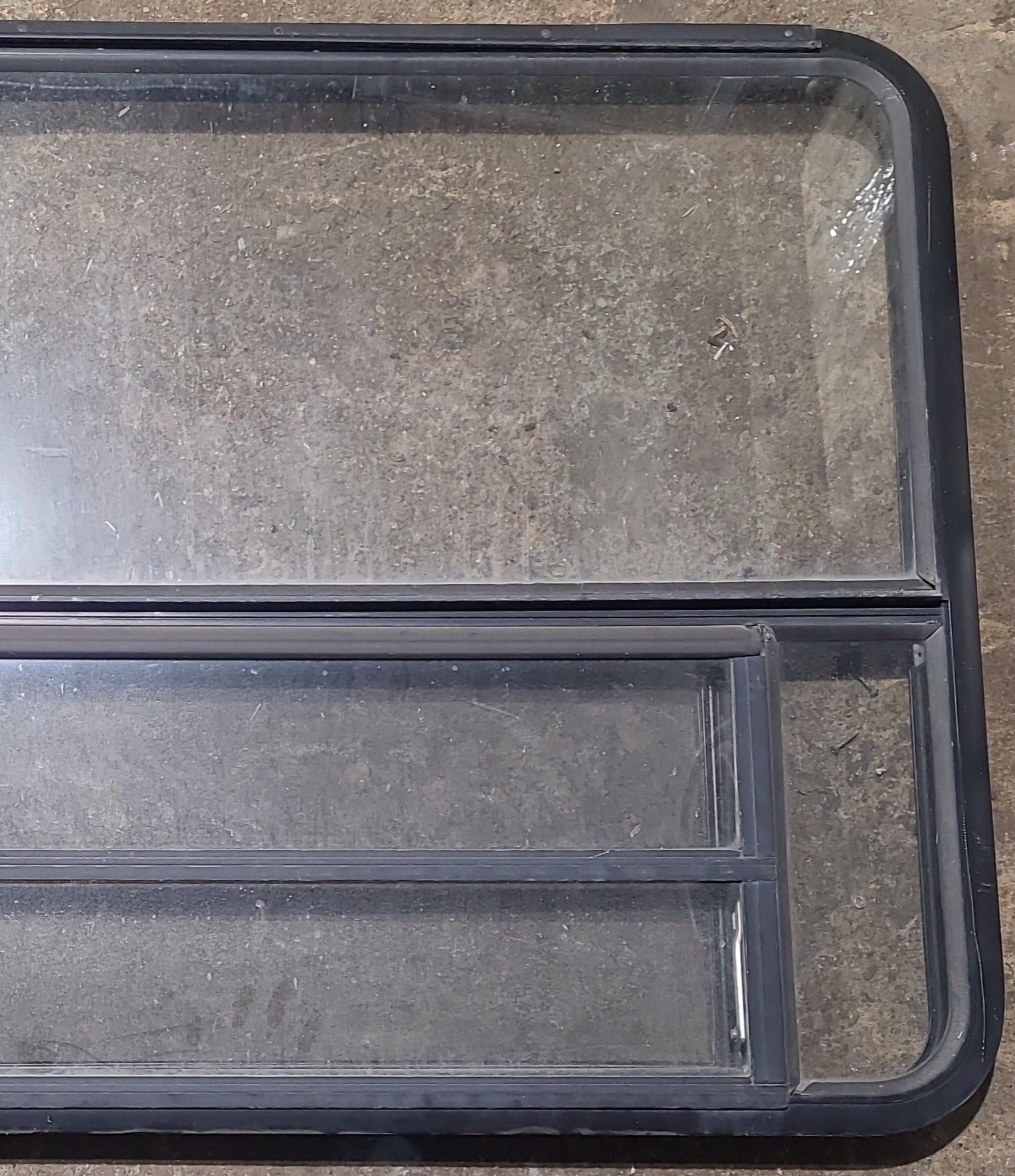 Used Black Radius Emergency Opening Window : 53 1/2