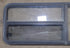 Used Black Radius Emergency Opening Window : 59 1/2" W x 21 1/2" H x 1 7/8" D - Young Farts RV Parts