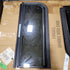 Used Black Radius Frameless Opening Window : 24 1/2" X 10 1/2" X 1/2" D - Young Farts RV Parts