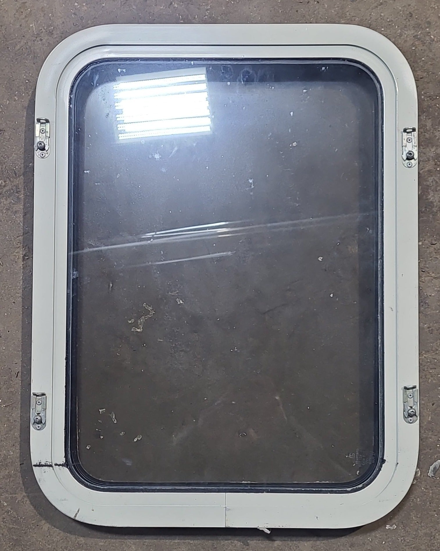 Used Black Radius Non Opening Window : 16