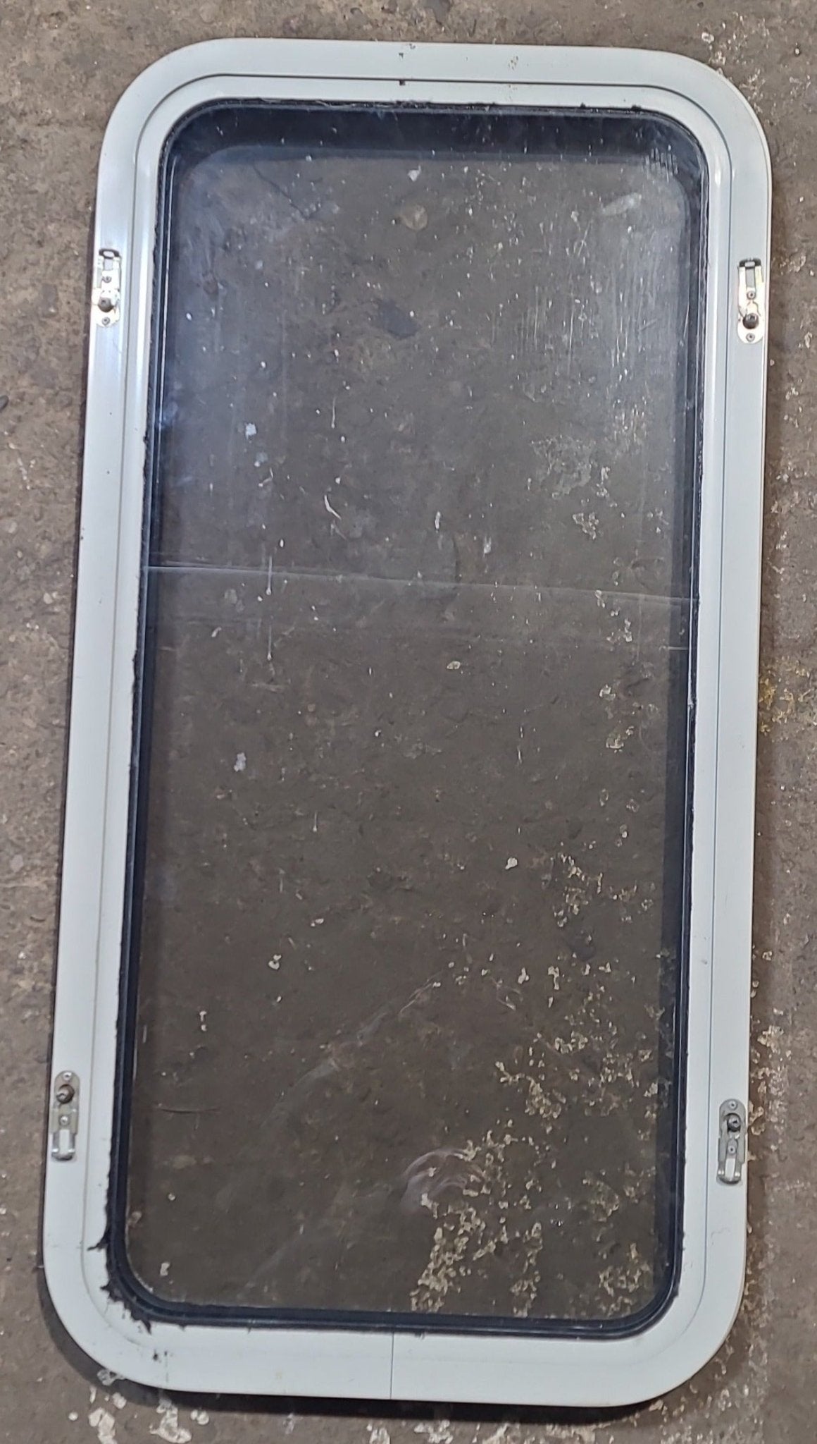 Used Black Radius Non Opening Window : 16