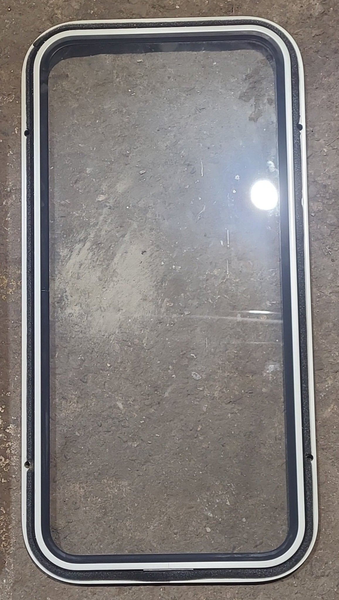 Used Black Radius Non Opening Window : 16