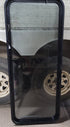 Used Black Radius Non-Opening Window : 21 3/4 X 54 1/4" X 2" D - Young Farts RV Parts