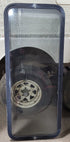 Used Black Radius Non-Opening Window : 21 3/4 X 54 1/4" X 2" D - Young Farts RV Parts