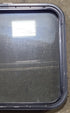 Used Black Radius Non Opening Window : 23 1/2" W x 21 1/2" H x 1 3/4" D - Young Farts RV Parts