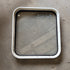 Used Black Radius Non-Opening Window : 23 1/4 X 21 3/4 X 2" D - Young Farts RV Parts
