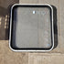 Used Black Radius Non-Opening Window : 24 1/4 X 22 X 2" D - Young Farts RV Parts