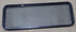 Used Black Radius Non Opening Window : 60 1/4" W x 21 3/4" H x 1 3/4" D - Young Farts RV Parts