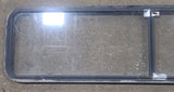 Used Black Radius Non Opening Window : 72 1/4