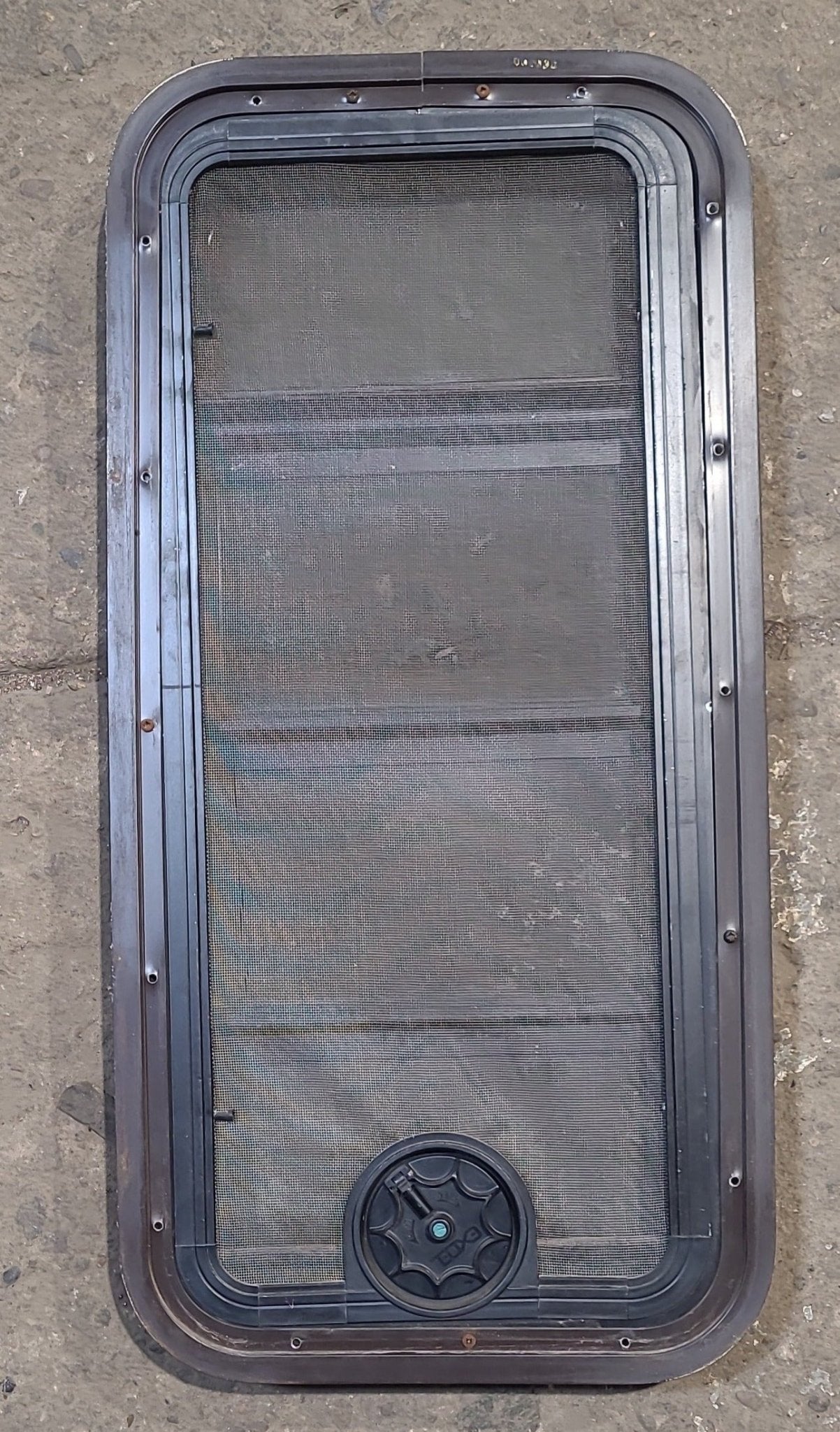 Used Black Radius Opening Window : 13 3/4