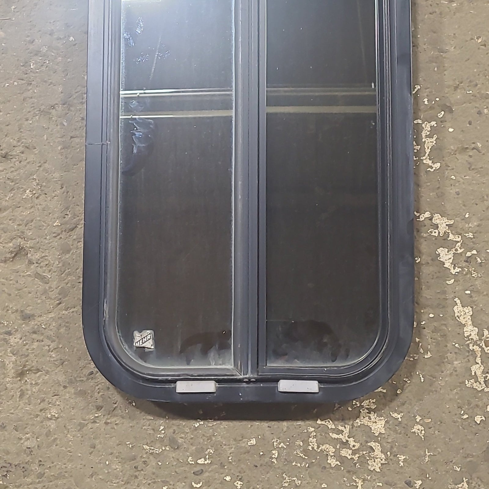 Used Black Radius Opening Window : 14 3/4