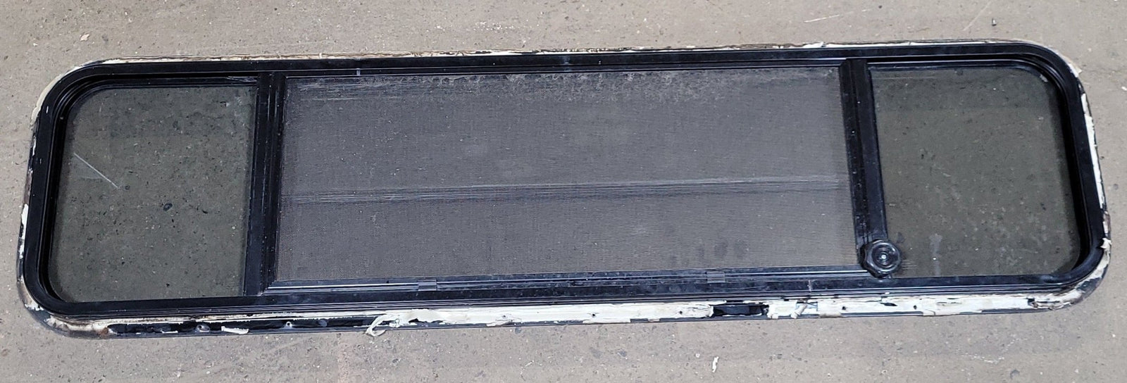 Used Black Radius Opening Window : 15 3/4