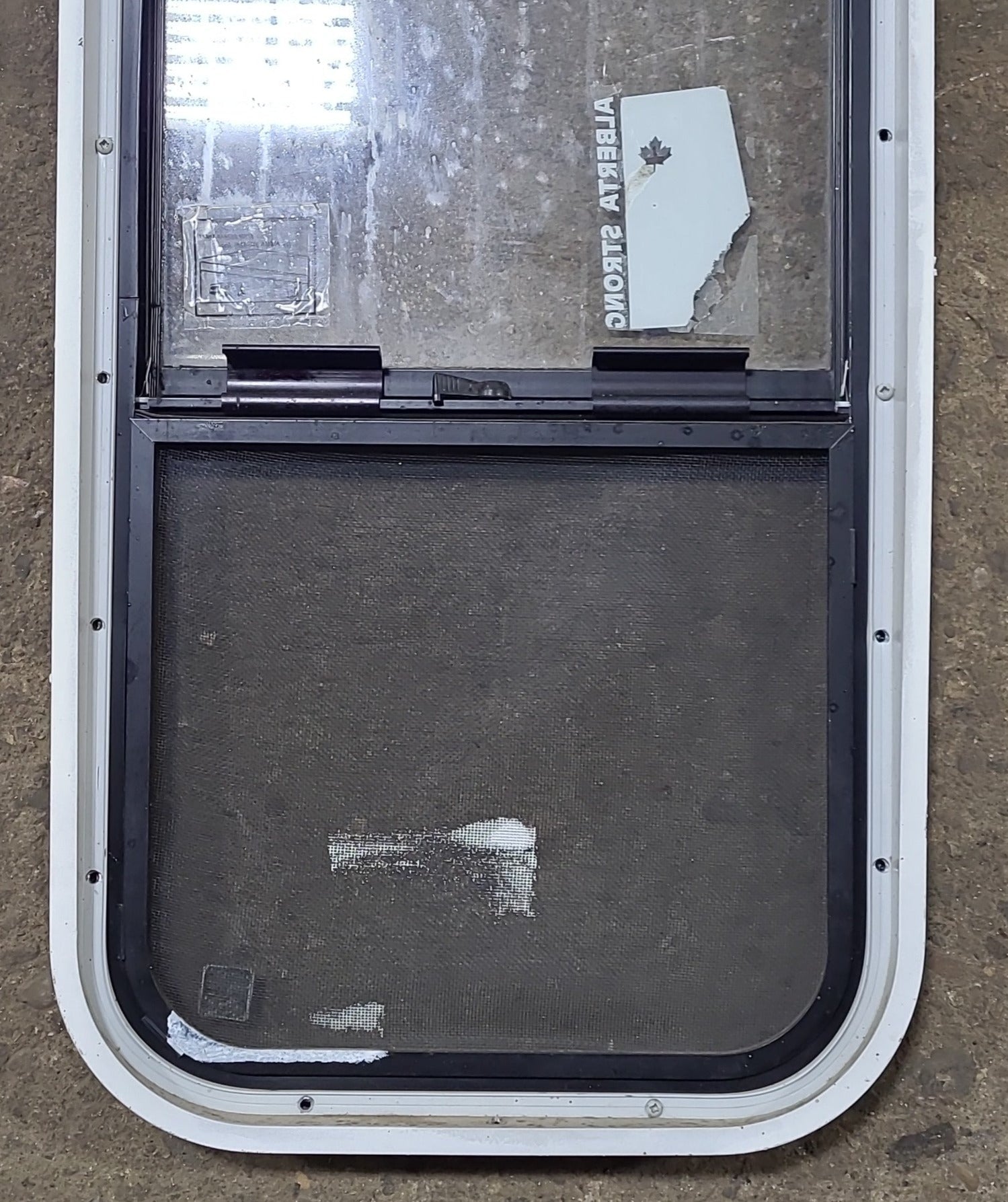 Used Black Radius Opening Window : 15