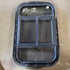 Used Black Radius Opening Window : 15 X 23 1/4 X 2" D - Young Farts RV Parts