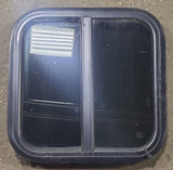 Used Black Radius Opening Window : 17 1/2