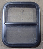 Used Black Radius Opening Window : 17 1/2