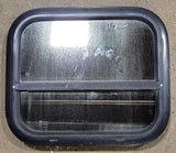 Used Black Radius Opening Window : 17 1/4