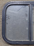 Used Black Radius Opening Window : 19 1/2" W x 14 5/8" H x 1" D - Young Farts RV Parts