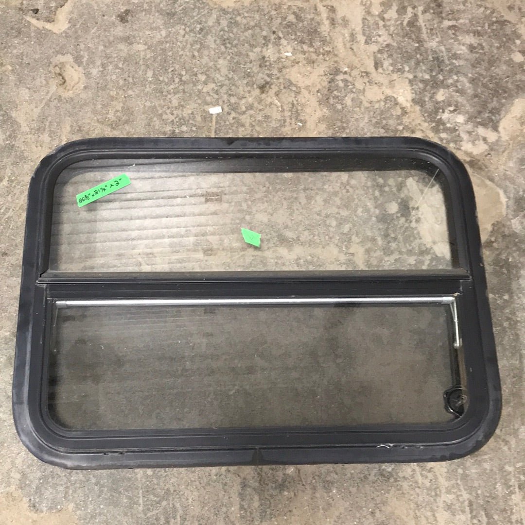 Used Black Radius Opening Window : 20 1/2