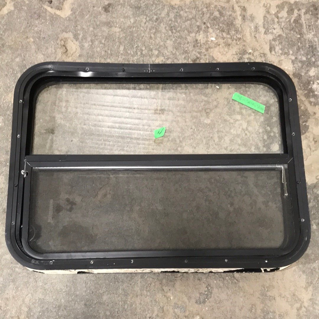 Used Black Radius Opening Window : 20 1/2