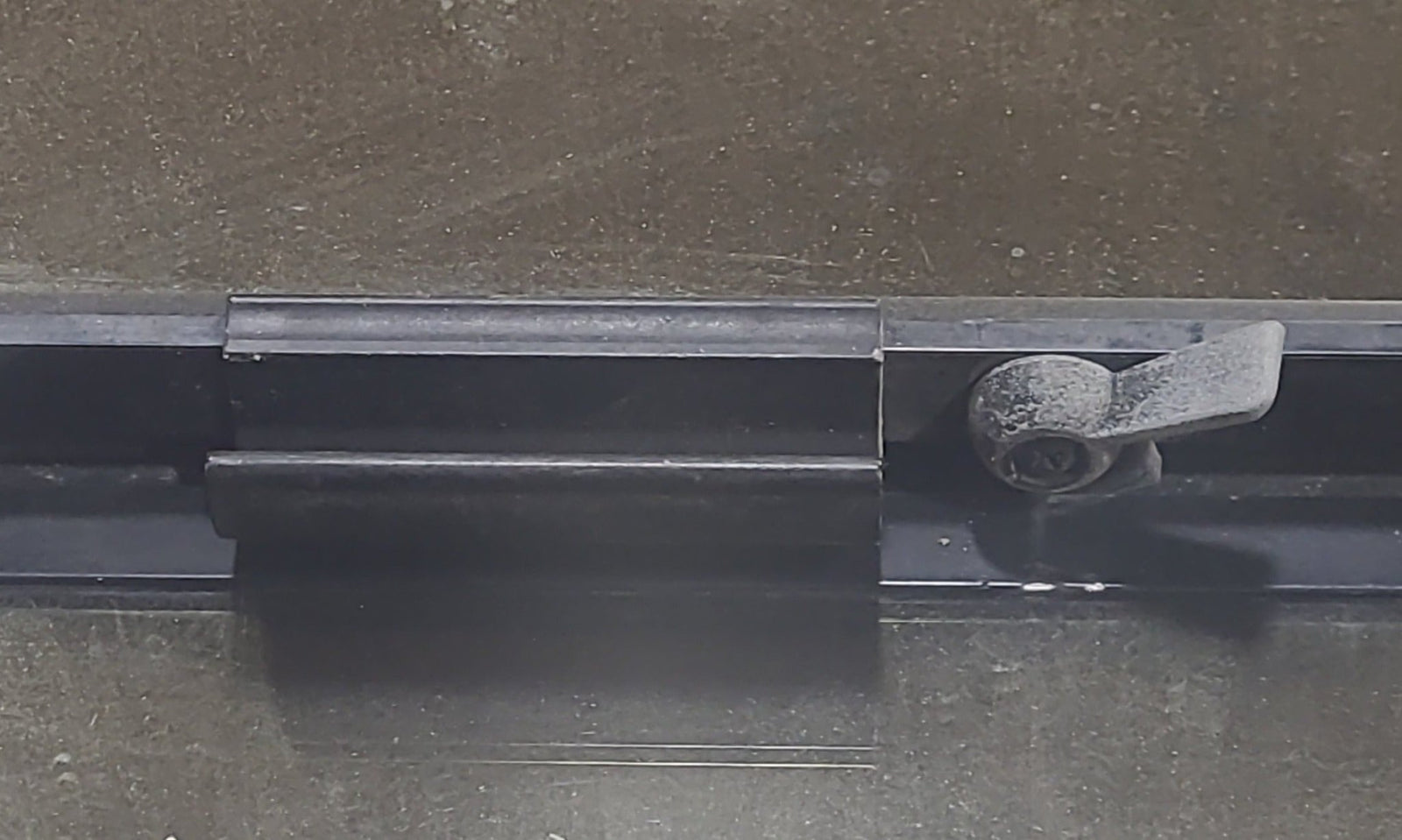 Used Black Radius Opening Window : 20 1/4