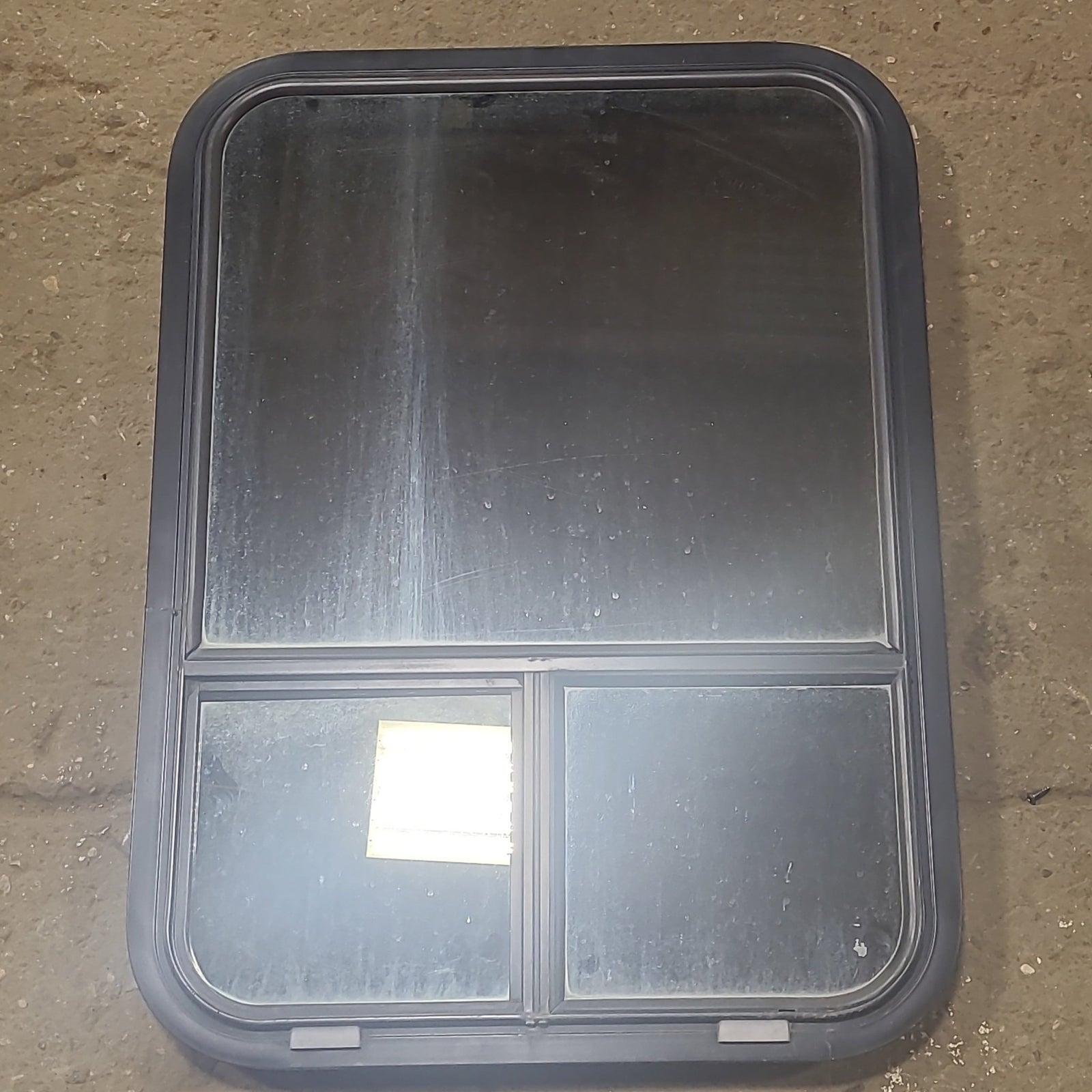 Used Black Radius Opening Window : 21 3/4