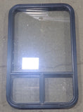 Used Black Radius Opening Window : 22 1/2