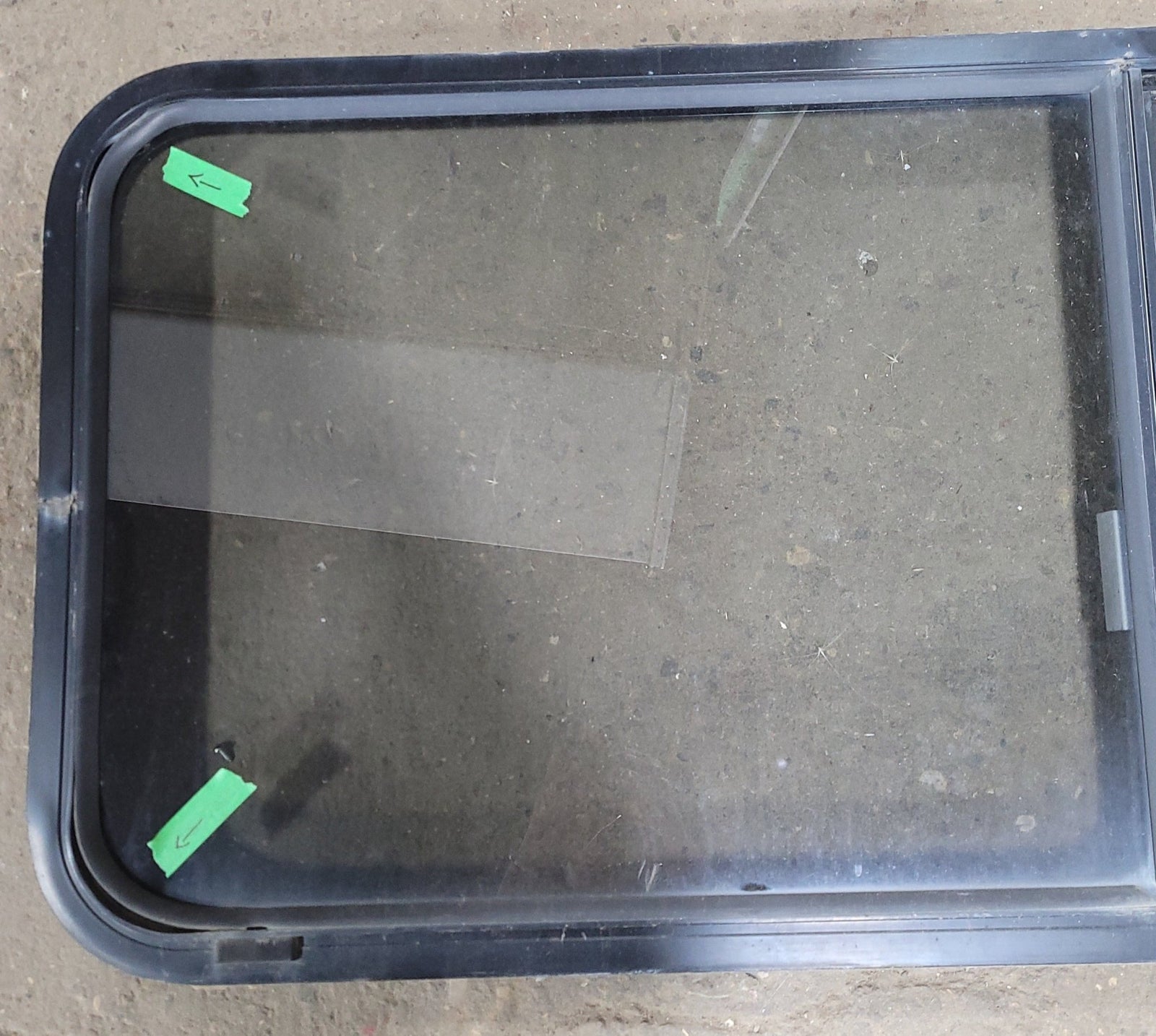 Used Black Radius Opening Window : 22