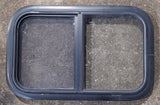 Used Black Radius Opening Window : 23 1/2