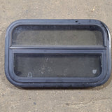 Used Black Radius Opening Window : 23 1/2