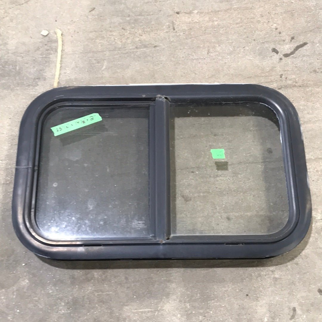 USED Black Radius Opening Window : 23 1/2