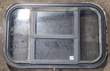 Used Black Radius Opening Window : 23 1/2