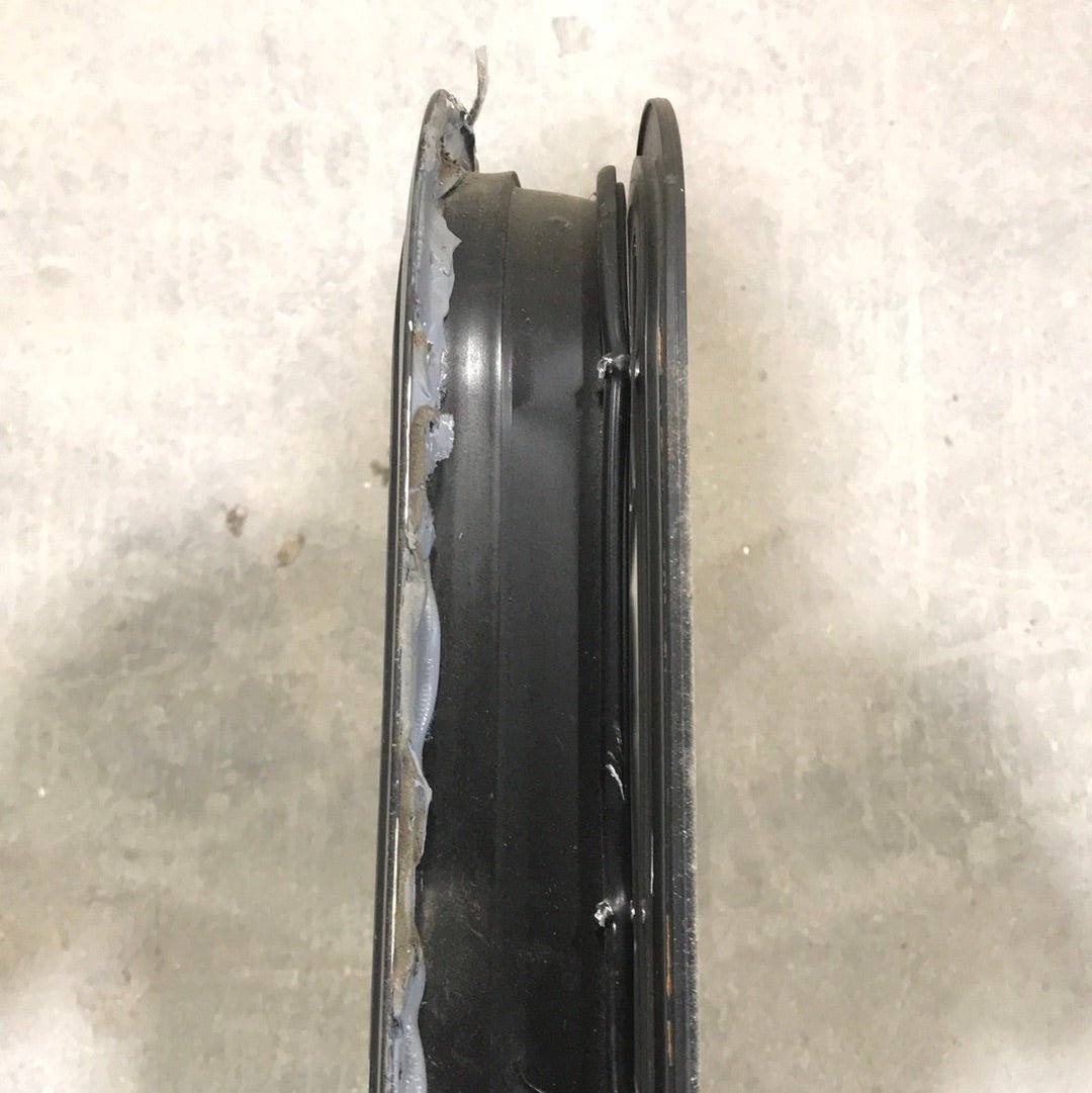 Used Black Radius Opening Window : 23 1/2