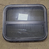 Used Black Radius Opening Window : 23 1/2