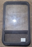 Used Black Radius Opening Window : 23 1/2