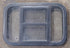 Used Black Radius Opening Window : 23 1/4" W x 15 1/4" H x 1 7/8" D - Young Farts RV Parts