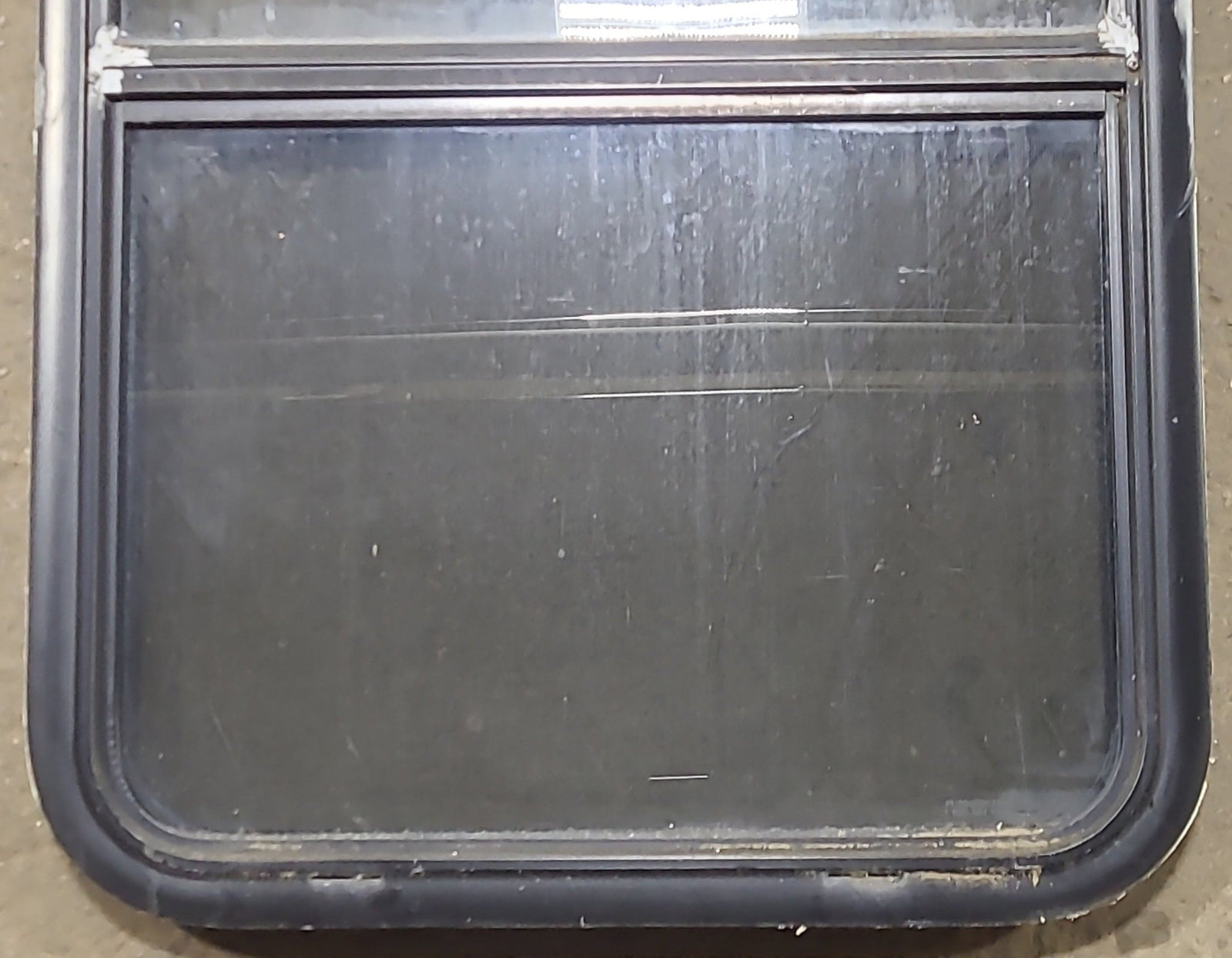 Used Black Radius Opening Window : 23 1/4