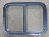 Used Black Radius Opening Window : 24 1/2