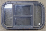 Used Black Radius Opening Window : 24 3/4