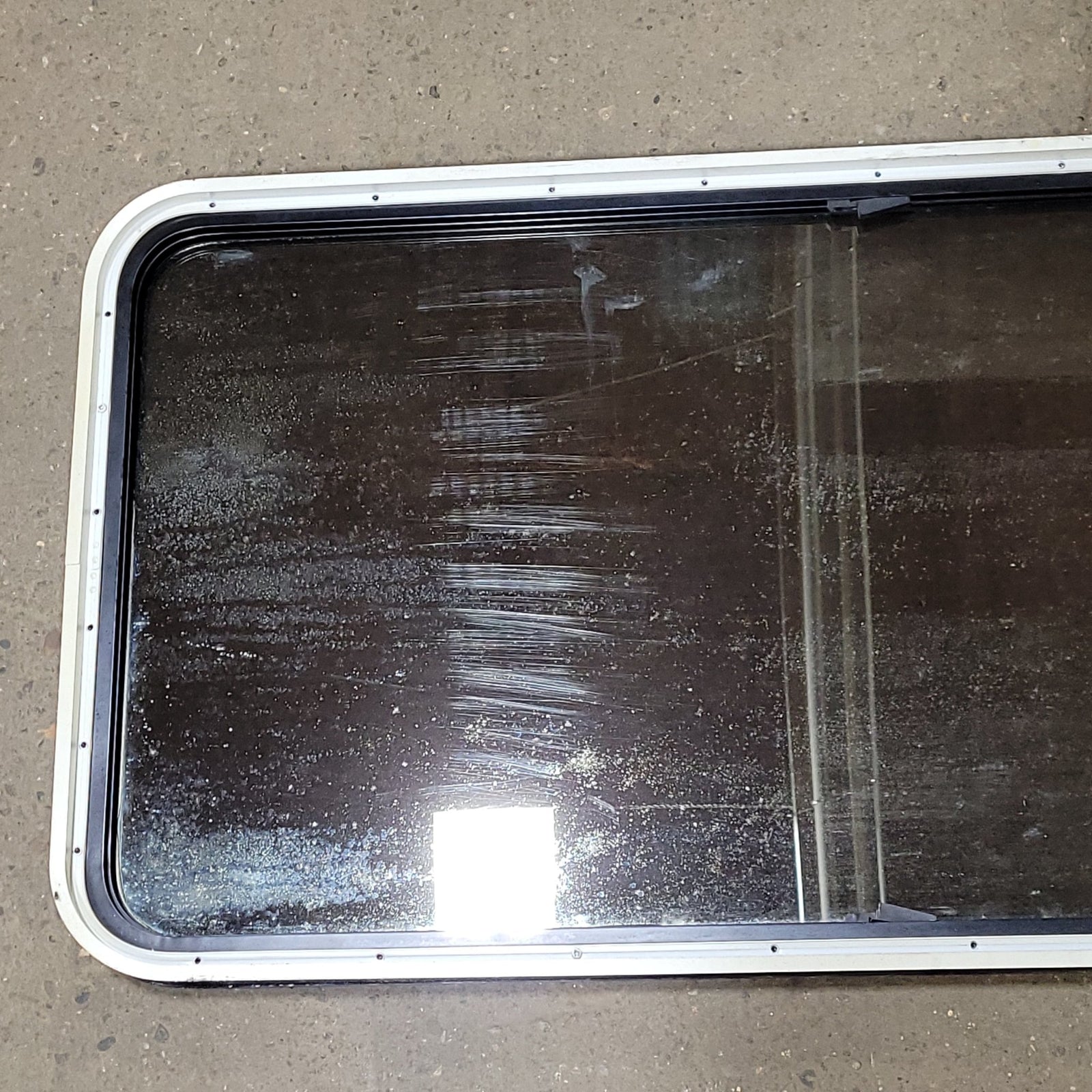 Used Black Radius Opening Window : 25 1/2