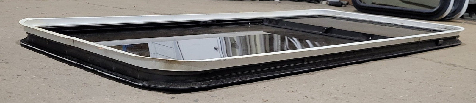 Used Black Radius Opening Window : 25 1/2