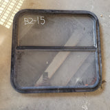 Used Black Radius Opening Window : 25 3/4 X 24 1/4 X 2