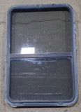 Used Black Radius Opening Window : 26 1/2